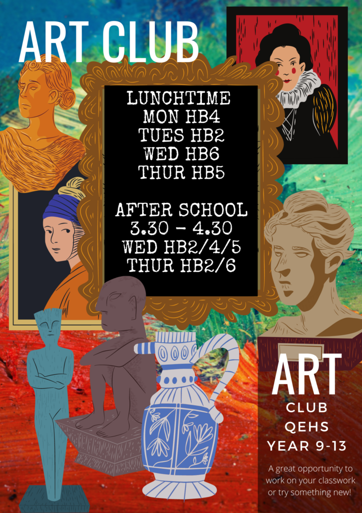 Art Club! – Queen Elizabeth High School